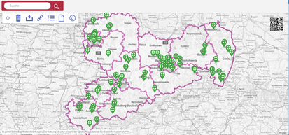 Kartenviewer-Anwendung
Schnelltest Angebote in Sachsen