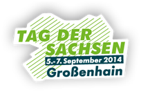 Logo zum Tag der Sachsen 2014 in Großenhain