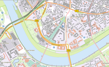 Kartenausschnitt basemap.de