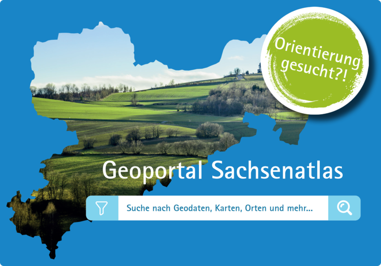 Online-Schulung Geoportal Sachsenatlas - Flyer.