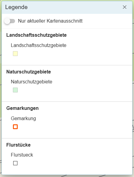 Hilfe - Beispiel Legende