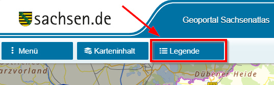 Hilfe - Button Legende