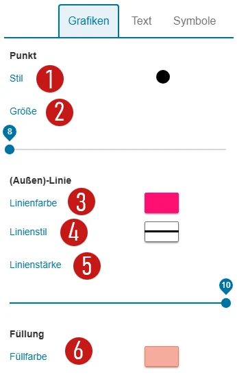 Beispielausschnitt Grafik bearbeiten