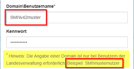 Hilfe - Login