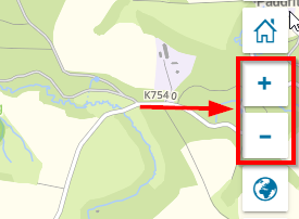 Hilfe - Navigation mit Plus und Minus