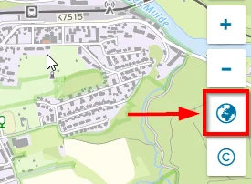 Hilfe - Navigation mit Übersichtskarte - Button