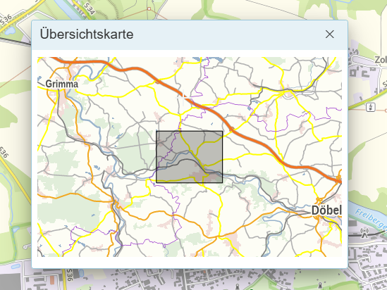 Hilfe - Navigation im Übersichtsfenster
