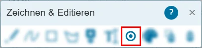 Hilfe Zeichenwerkzeuge - Kreis einzeichnen