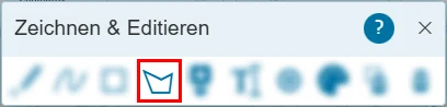 Hilfe Zeichenwerkzeuge - Polygon einzeichnen