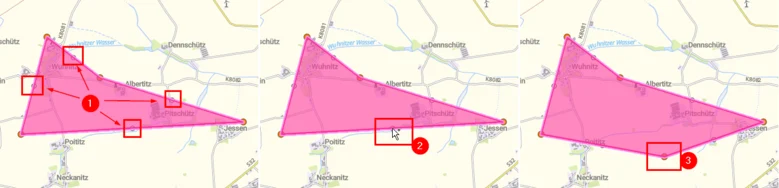 Hilfe Zeichenwerkzeuge - Stützpunkt hinzufügen