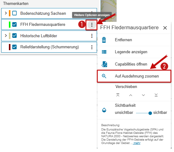 Beispielausschnitt Auf Ausdehnung Zoomen