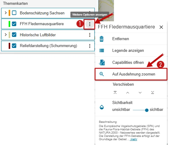Beispielausschnitt Auf Ausdehnung Zoomen