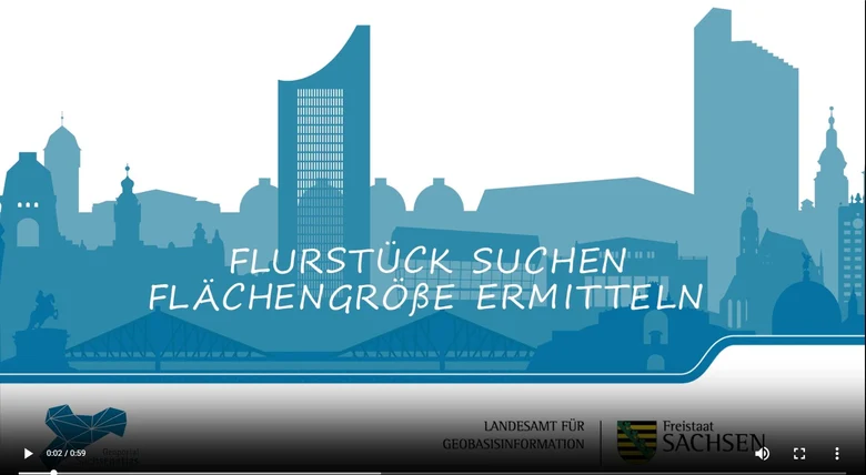 Video zur Flurstücksuche.
