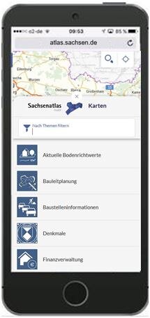 Sachsenatlas mobil