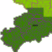 Bild: Bildausschnitt: Luftbildkarten im Südwesten Sachsens mit neuen Daten
